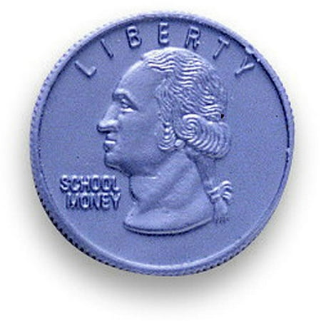 School Smart US Quarters Play Money, Pack of 100