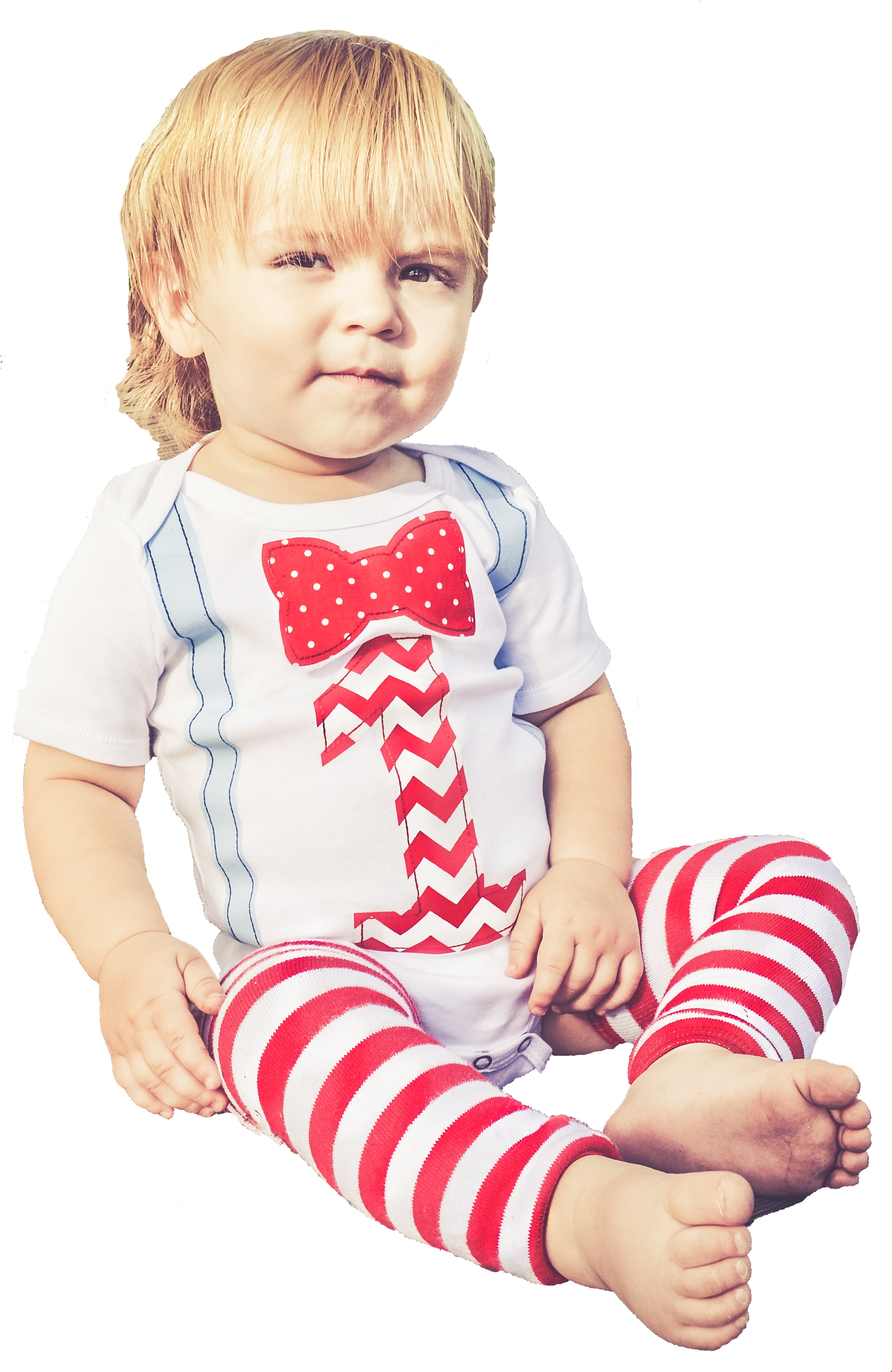 FMYFWY Baby Boys 1st Birthday Outfits Cake Smash Photo Props 4Pcs Clothes Set ONE Bloomers Suspenders Bowtie Headband
