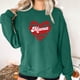 thumbnail image 5 of Penkiiy Mama Sweatshirt de manga larga Cheer Mom Shirt para Béisbol Fútbol Fútbol Baile Danza Sport Suéter Top S Verde, 5 of 7