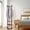 Black, variant on Coat Rack Freestanding Clothing Rack Wood Garment Rack with 3 Storage Shelves and 5 Hooks Heavy-Duty Coat Tree for Corner Entryways Living Rooms and Bedrooms, Walnut