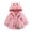 Pink, variant on Vedolay Fall Tops for Girl Girl's Winter Long Sleeve Fashion Thick Warm down Soft Jacket,Red 3-4 Years