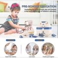 thumbnail image 5 of Doctor Kit For Kids - Pretend Play Educational Doctor Toys, Medical Kit With Stethoscope, Doctor Playset For Dentist Doctor, Role Play Toys Fo, 5 of 5