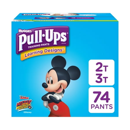 - Pull-Ups Boys' Learning Designs Training Pants (Choose Pant Size and Count)