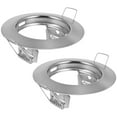 thumbnail image 4 of KAKOWELY recessed light frames 2pcs Led Recessed Ceiling Light Mounting Frame Round Spotlight Fittings Metal Downlight Frame For Ceiling Spotlight3.58"X3.15"X1.22", 4 of 4
