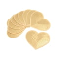 thumbnail image 4 of 10 parches de corazón para planchar, cubrir imperfecciones, agujeros, lentejuelas doradas, parche bordado con forma de corazón para coser y manualidades., 4 of 14