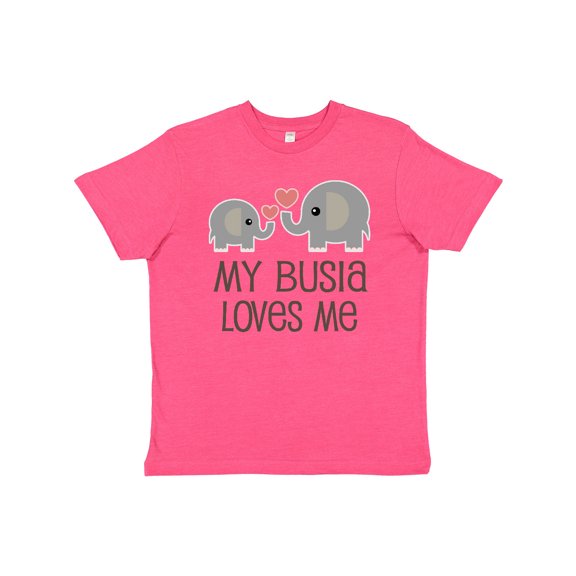 Inktastic My Busia Loves Me Childs Youth T-Shirt