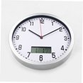 thumbnail image 3 of FUTUREORYY Living Room Clocks Wall Plastic Round Thermometer for Indoor Use 1PC, 3 of 8