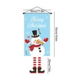 thumbnail image 3 of Christmas Flag Hanging Cloth Winter Holiday Wall Decoration, 3 of 6