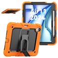 thumbnail image 6 of FJLBDE Case for iPad Air 11 inch (2026 M4/2025 M3/2024 M2), Rugged Shockproof Tablet Cases Cover with Kickstand Shoulder Strap, Orange, 6 of 7