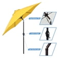 thumbnail image 2 of Sunline 9 ft Crank Open Push Tilt Fiberglass Ribs Aluminum Pole Market Patio Umbrella, 2 of 6