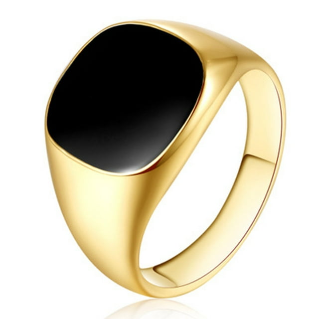 Anillo de plata de ley con piedra de ónix Natural negra para hombre, joyería de ágata hecha a mano turca, anillo de lujo de diseño Simple para hombre y mujer ER