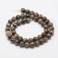 thumbnail image 4 of Natural Glaucophane Beads Strands Round 6~7mm Hole: 1mm about 61pcs/strand 15.3 inch, 4 of 6