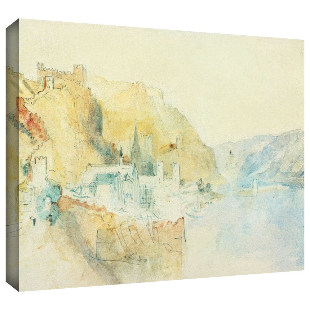 William Turner "On The Rhine" Gallery-Wrapped Canvas Art