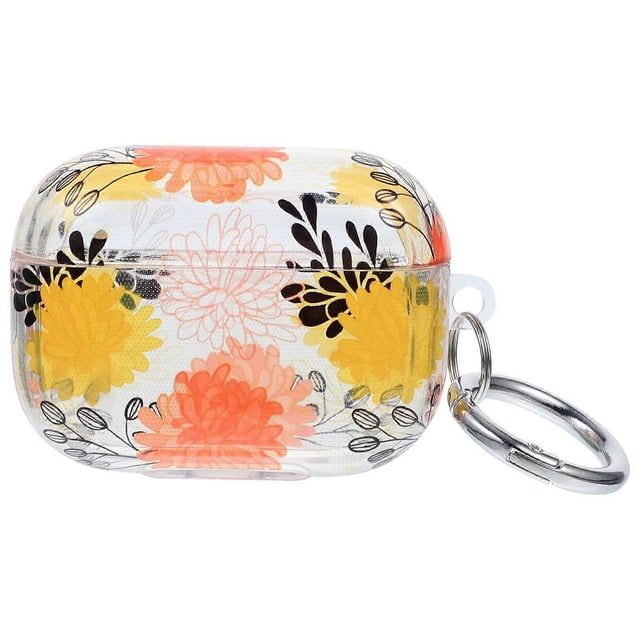 Earphone Case Printed Transparent Earphone Cover Compatible with Airpods Pro 2