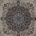thumbnail image 5 of SAFAVIEH Artisan Thornton Floral Bordered Area Rug, Light Grey/Black, 6'7" x 9', 5 of 6