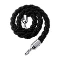 thumbnail image 3 of jinwen 1.5m Stanchion Twisted Rope Black for Control Post Rope Crowd Queue Barrier, 3 of 5