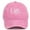 Pink, variant on Baseball Caps Letters Print Retro Embroidered Polyester Baseball Hats For Women sun hats for women Hat for women