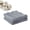 Mist Gray Ruffle Crinkle-Twin(60" x 80"), variant on Cotton Muslin Blanket With Ruffled Edges Soft Pleated Crinkle Bedspread For & Queen Size Bed Breathable Lightweight Stylish Throw Decorative Home Gift