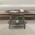 thumbnail image 2 of Convenience Concepts Aldrin Coffee Table with Shelf in Gray Wood Finish, 2 of 6