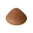 thumbnail image 2 of Amoena Balance Essential Light-weight Volume Delta 224T Quality Silicone Breast Prosthesis/Shaper for Breast Asymmetry/Mastectomy - Single Item Tawny X-Large, 2 of 4