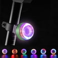 thumbnail image 1 of Luz trasera de bicicleta Luz de señal de giro con sensor de freno inteligente | 7 modos | Alerta de audio | Control remoto inalámbrico | 500mAh Recargable | Resistente al agua | Equipo de seguridad, 1 of 8