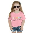 thumbnail image 4 of 2025 Hauts, T-Shirts et Chemises pour Filles, Imprimé Graphique Mignon, Manches Longues, Col Rond, Manches Courtes, T-Shirt d'Été Décontracté, T-Shirt Graphique, Taille 10, Vêtements pour Filles, T-Shirt Blanc pour Filles, Taille T-Shirt pour Filles, 4 of 4