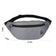 thumbnail image 5 of Bolsa de pecho unisex de color gris, bolsa de cintura para viajes, caminatas, carreras, senderismo, ciclismo, 5 of 5