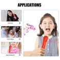 thumbnail image 2 of CIMAXIC Fête 2 Pcs Faux Microphone Modèle Accessoire Faux Microphone Accessoire Accessoire de Scène Costume Accessoire pour Fête,9.45"X2.17"X2.17 Pouces, 2 of 5