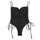 thumbnail image 3 of WILLBEST Traje de Baño Mujer Completo 2023 Traje de Baño Sexy con Corte y Cinturilla de Cintura Alta con Cordones En La Parte delantera, 3 of 8