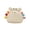 White, variant on jiaroswwei Fruit Fork Set with Ceramic Crab Storage Jar Stainless Steel Dessert Salad Forks Cartoon Mini Food Picks for Home Cafe Restaurant Table Decoration
