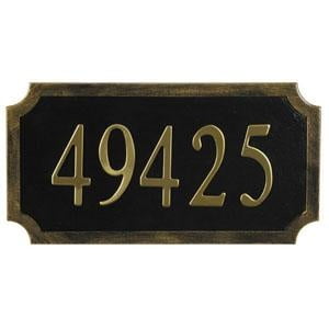 Special Lite Products MP-454-CP Side Mounting Address Plaques, Copper