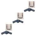 thumbnail image 2 of Justharion Heavy-Duty 7 Inch Collapsible Wagon Replacement Wheel Dual Bearing Rubber for Hand Cart Type 6 3Set, 2 of 5