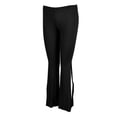 thumbnail image 1 of Pantalones de Práctica Ancha Elásticos Transpirable para Mujeres L Hugo Pantalones de hendidura para danza del vientre para mujer, 1 of 10