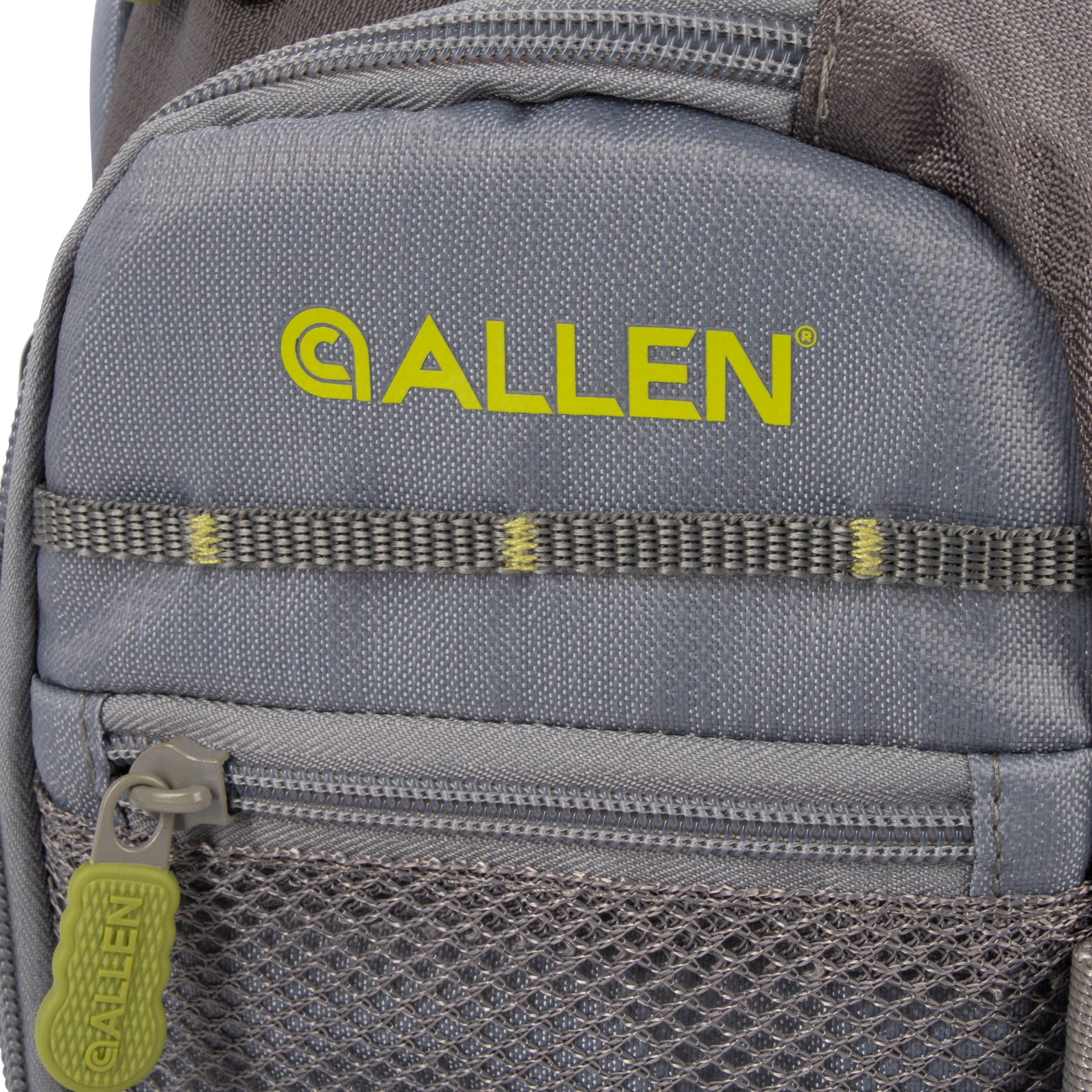Allen CompanyCedar Creek Fly Fishing Sling Pack - Fits up to 4 Tackle/Fly  Boxes and Other Accessories - Gray and Lime/Olive - Buy Online - 25775592