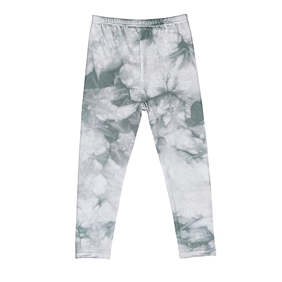Utoimkio Girls Stretch Leggings Soft Comfortable Tight Pants for Girls in 3-8 Years Girls Tie Dye Athletic Leggings