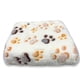 thumbnail image 2 of 1 Paquete De 3 Mantas Manta De Lana Premium Súper Suave Y Esponjosa para Mascotas Manta De Franela Engrosada para Perro Cachorro Gato Pata De Hueso De Corazón,M (76*52cm) JM, 2 of 5