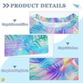 thumbnail image 2 of FORMRS Boys Rash Guard Short Sleeves Swim Shirt Quick Dry UPF 50+ Sun Protection, Sizes 3-12T, Neon Starfish Pattern, 2 of 6