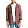 thumbnail image 3 of John Varvatos mens  Reversible Gauze Shirt, L, Red, 3 of 3