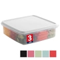 thumbnail image 2 of SIGNORAWARE 3 L Airtight Food Storage Container with Lid – White, 2 of 8