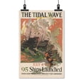thumbnail image 2 of Print: The Tidal Wave--July 4, 1918--95 Ships Launched United States, 2 of 4