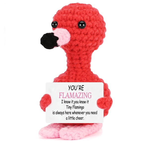 Muñeca flamenca de ganchillo MJSXY, inspirador regalo de apoyo