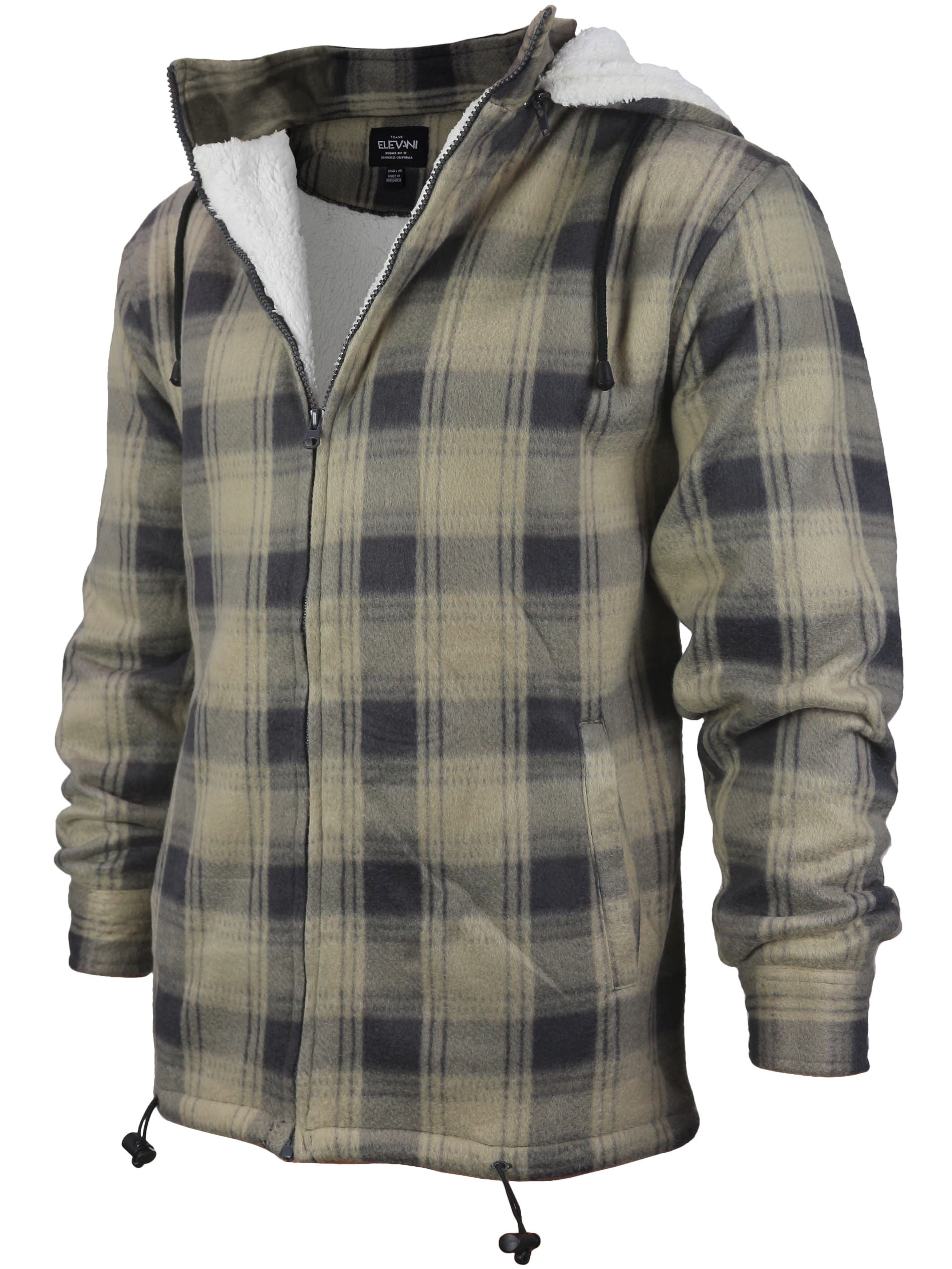 tan jacket with hoodie