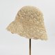 thumbnail image 1 of Sombrero de sol para mujer, accesorio de playa, cinta de paja, ala ancha, transpirable, protección UV, plegable, vacaciones de verano, 1 of 3