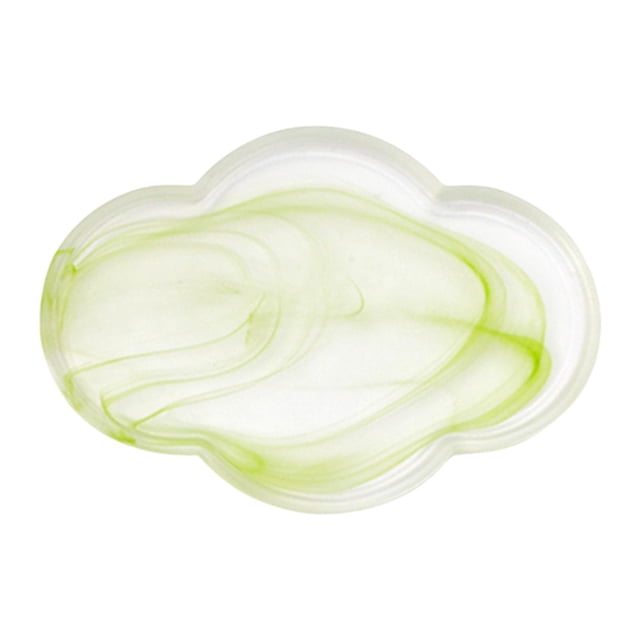 Bandeja de té tocador de tango decoración de la mesa de la mesa de la bandeja creativa bandeja decorativa bandeja para postres salón de té salas de té Verde