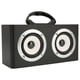 thumbnail image 4 of Altavoz Bluetooth inalámbrico Tarjeta de moda multifunción que inserta graves potentes Altavoz Bluetooth de escritorio portátil negro (versión de exportación), 4 of 14