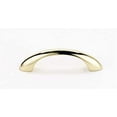 thumbnail image 2 of Transitional 3" Center Arch Pull, Polished Brass, 2 of 2