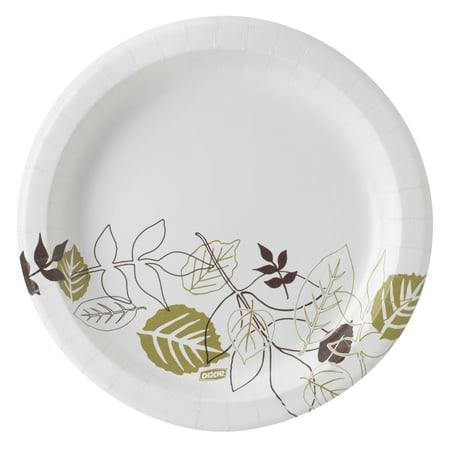 Dixie® (UX9PATH) Medium-Weight 8.5" Paper Plate by GP PRO (Georgia-Pacific), Pathways®, 8 Packs of 125 Plates (1000 Plates Total)