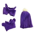 thumbnail image 4 of Muñeca suéter pantalones traje vestir cómodos accesorios fotográficos adorables disfraces desmontables trajes de muñeca para muñecas de 5,91 pulgadas, 4 of 9