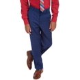 thumbnail image 2 of Tommy Hilfiger Big Boys Stretch Plaid Suit Pants (18, Midnight), 2 of 4