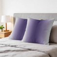 thumbnail image 6 of 24x24 Pillow Covers Set of 2, Purple Grey Ombre Square Throw Pillow Covers for Couch/Sofa/Living Room, Farmhouse Gradient Minimalist Decorative Soft Pillowcases for Couch Throw Pillows, 6 of 9
